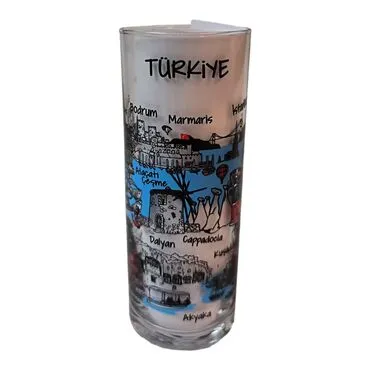 Turkey Themed Custom Printed Raki-Ouzo Glass - Standart - 3
