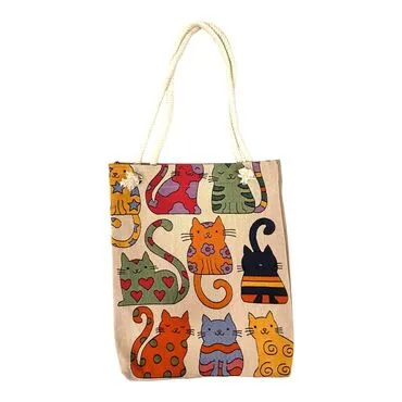 Tapestry Beach Bag 40X32 Cm - Standart - 7