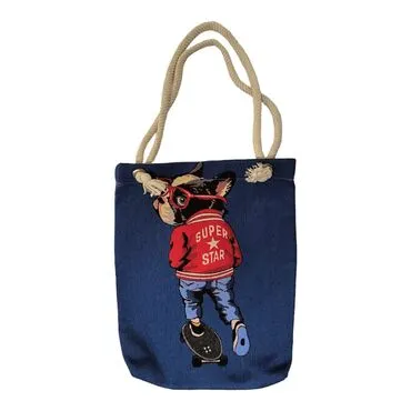 Tapestry Beach Bag 40X32 Cm - Standart - 11