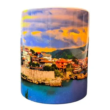 Toptan Amasra Temalı Seramik Özel Baskılı Kupa 80x95 mm - 2