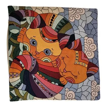 Tapestry Pillow Case 43X43 Cm - Standart - 6