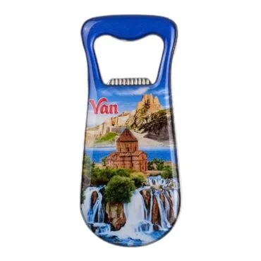 Toptan Van Temalı Myros Metal Damla Açacak Magnet 95x42 mm