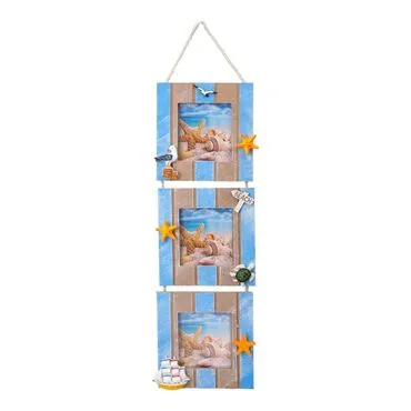 Wholesale Striped Triple Medium Frame 16x70 cm
