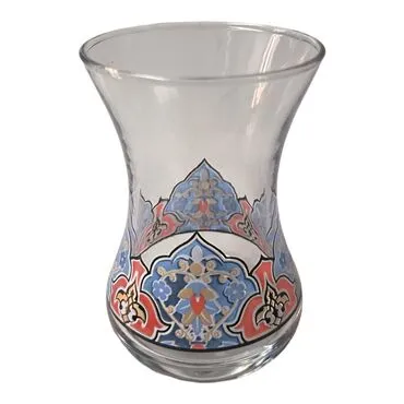 Tile Pattern Themed Dual Asena Tea Set - 4