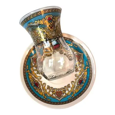 Toptan Çini Temalı 2li̇ İnci̇ Çay Seti̇ - 5