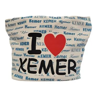Kemer Themed Love Written Beach Bag - Standart - 2