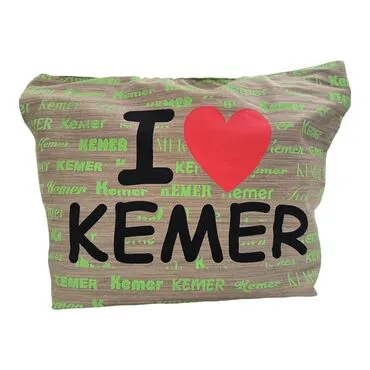 Kemer Themed Love Written Beach Bag - Standart - 3