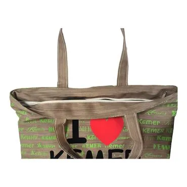 Kemer Themed Love Written Beach Bag - Standart - 5