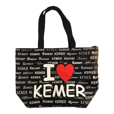 Kemer Themed Love Written Beach Bag - Standart - 9
