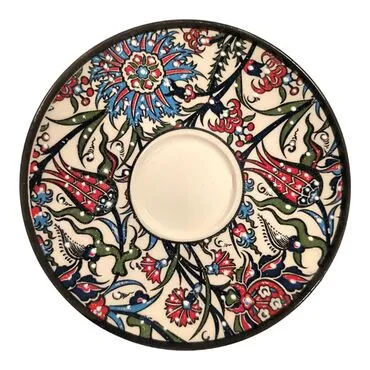 Dual Tile Handcrafted Big Coffee Cup - 3
