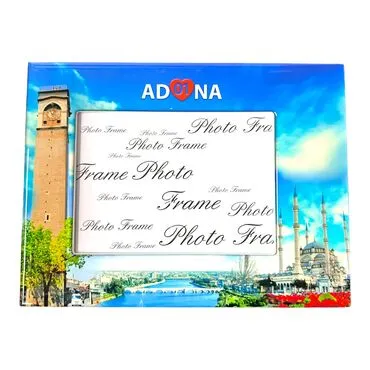 Adana Themed Epoxy Photo Frame Travel Souvenir 13x18 Cm - 5