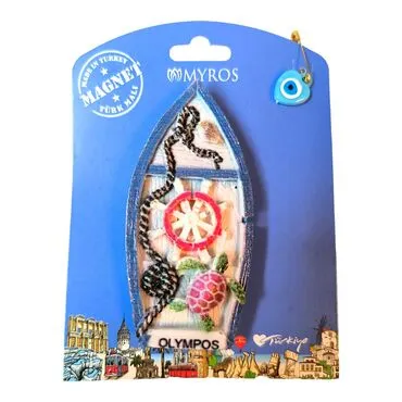 Toptan Olympos Temalı Kartonetli UV Polyester Magnet - 11