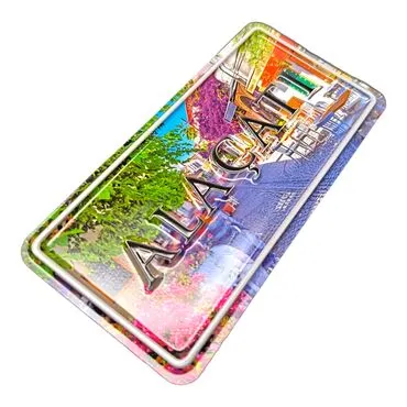 Alacati Themed Embossed Pvc Oppression Fridge Magnet - 2