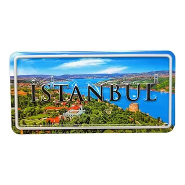 Toptan İstanbul Temalı Kabartmalı Pvc Baskı Magnet