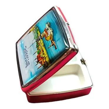 Istanbul Themed Customised Epoxy Square Pill Box 54x58x18 mm - 2