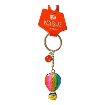 Metal Cappadocia Flagged Balloon Keychain - Standart - 3