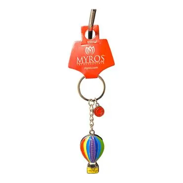 Metal Cappadocia Flagged Balloon Keychain - Standart - 4