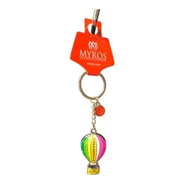 Metal Cappadocia Flagged Balloon Keychain - Standart - 5