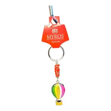 Metal Cappadocia Map Balloon Keychain - Standart - 5