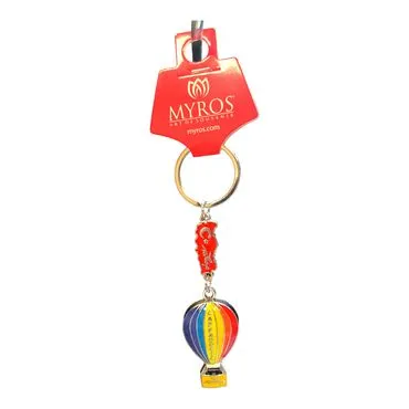 Metal Cappadocia Map Balloon Keychain - Standart - 7