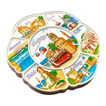 Antalya Themed Polyester Printed Fridge Magnet - 20
