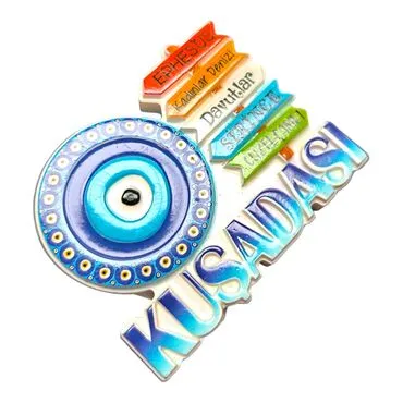 Toptan Kuşadası Temalı Polyester Baskılı Magnet - 5
