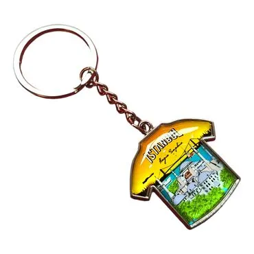 Toptan İstanbul Temalı Myros Forma Anahtarlik 34*92 Mm - 3