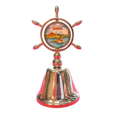 Toptan İstanbul Temalı Myros Dümen Çan 44*92 Mm - 2