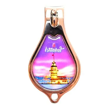 Toptan İstanbul Temalı Myros Tirnak Makasi 60*32*14 Mm - 12