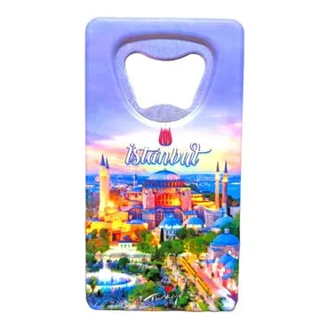 Toptan İstanbul Temalı Myros Uv Di̇kdörtgen Açacak 52*100 Mm  - 31