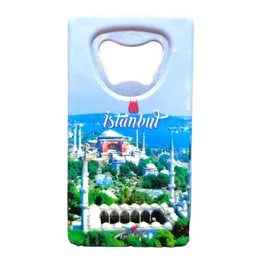 Toptan İstanbul Temalı Myros Uv Di̇kdörtgen Açacak 52*100 Mm  - 32