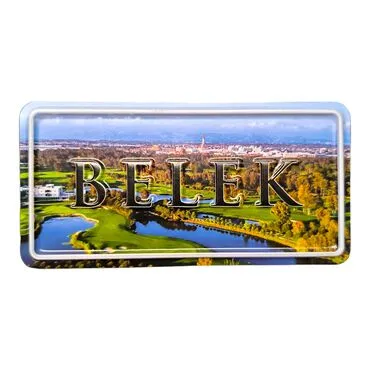 Belek Themed Embossed Pvc Oppression Fridge Magnet - 12