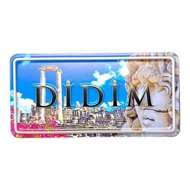 Didim Themed Embossed Pvc Oppression Fridge Magnet - 6