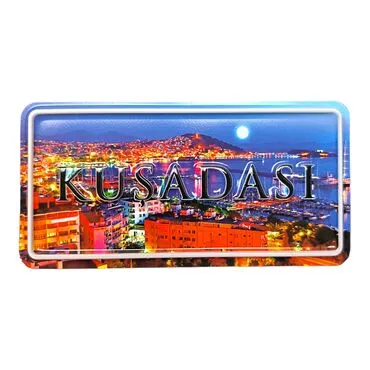 Toptan Kuşadası Temalı Kabartmalı Pvc Baskı Magnet - 16
