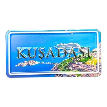 Toptan Kuşadası Temalı Kabartmalı Pvc Baskı Magnet - 17