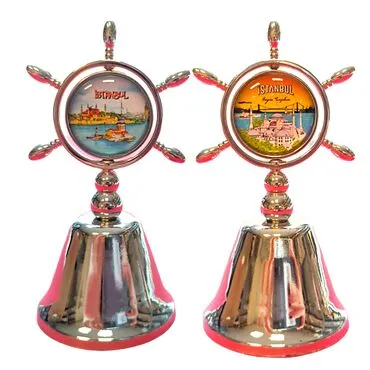 Toptan İstanbul Temalı Myros Dümen Çan 44*92 Mm - 7