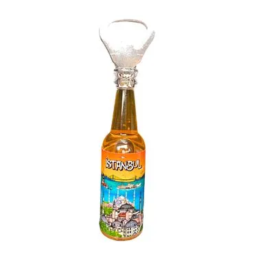 Toptan İstanbul Temalı Myros Şi̇şe Açacak Magnet  - 8