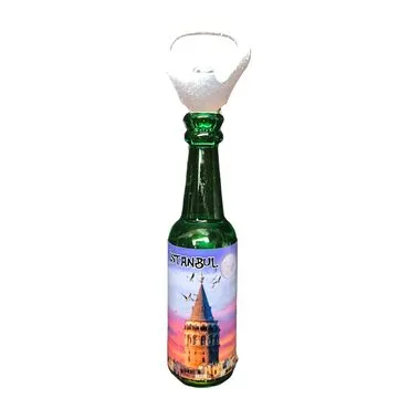 Toptan İstanbul Temalı Myros Şi̇şe Açacak Magnet  - 9