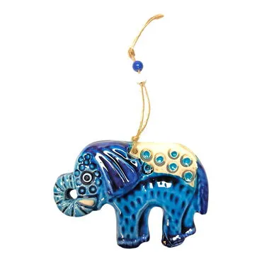 Elephant Themed Nautical Ceramics First Size Wall Hanging