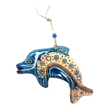 Fish Themed Nautical Ceramics Second Size Wall Hanging - 6