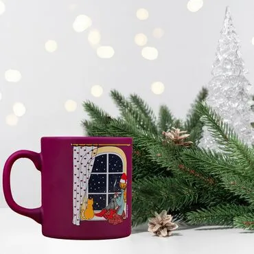 Wholesale Purple Coffee Lovers Gift Box - Standart - 2