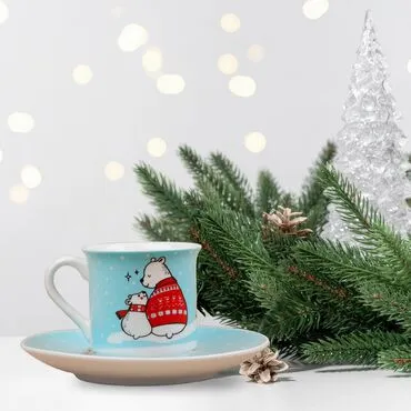 Wholesale Teddy Bears Turkish Coffee Gift Box - Standart - 2