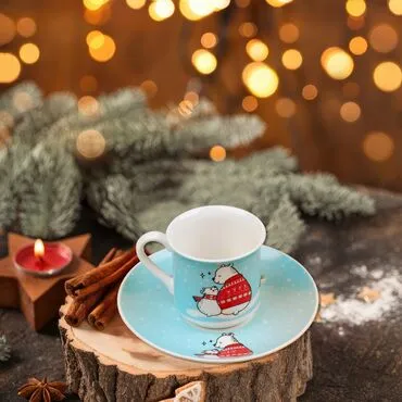 Wholesale Teddy Bears Turkish Coffee Gift Box - Standart - 4