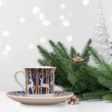 Wholesale Christmas Reindeer Coffee Gift Box - Standart - 2