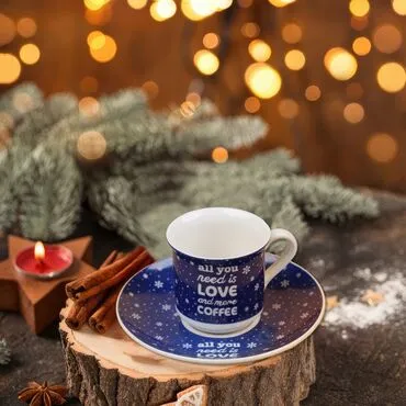 Toptan Love&Coffee Karşılıklı Kahve Keyfi Hediye Kutusu - Standart - 5