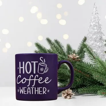 Wholesale Navy Coffee Weather Ceramic Mug - Standart - 2