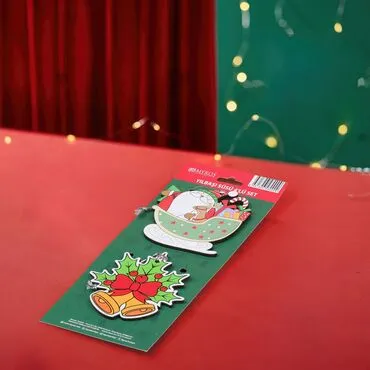 Wholesale Myros Carded New Year Decoration Set of 4 - Standart - 4