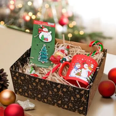 Wholesale Snowman Santa Claus Gift Box
