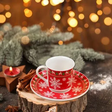 Wholesale Welcome New Year Turkish Coffee Gift Box - Standart - 3