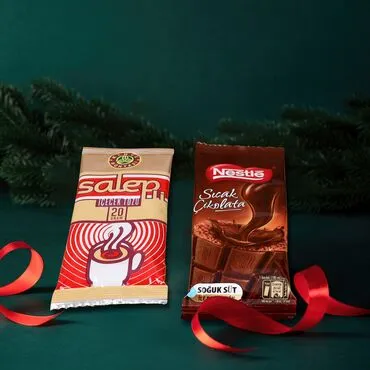 Wholesale New Year Special Double Sided Salep Delight Gift Box - Standart - 10